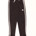 Pantaloni de trening Adidas baieti Joggeri 7-8 ani poliester negru