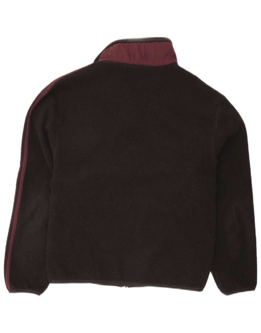 Adidas Fleecejakke til mænd UK 36 Small Black Colourblock Polyester