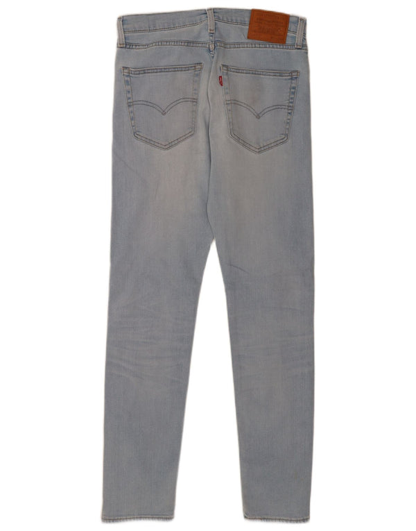 Levi's Mens 512 Distressed Tapered Slim Jeans W31 L31 Blue Cotton