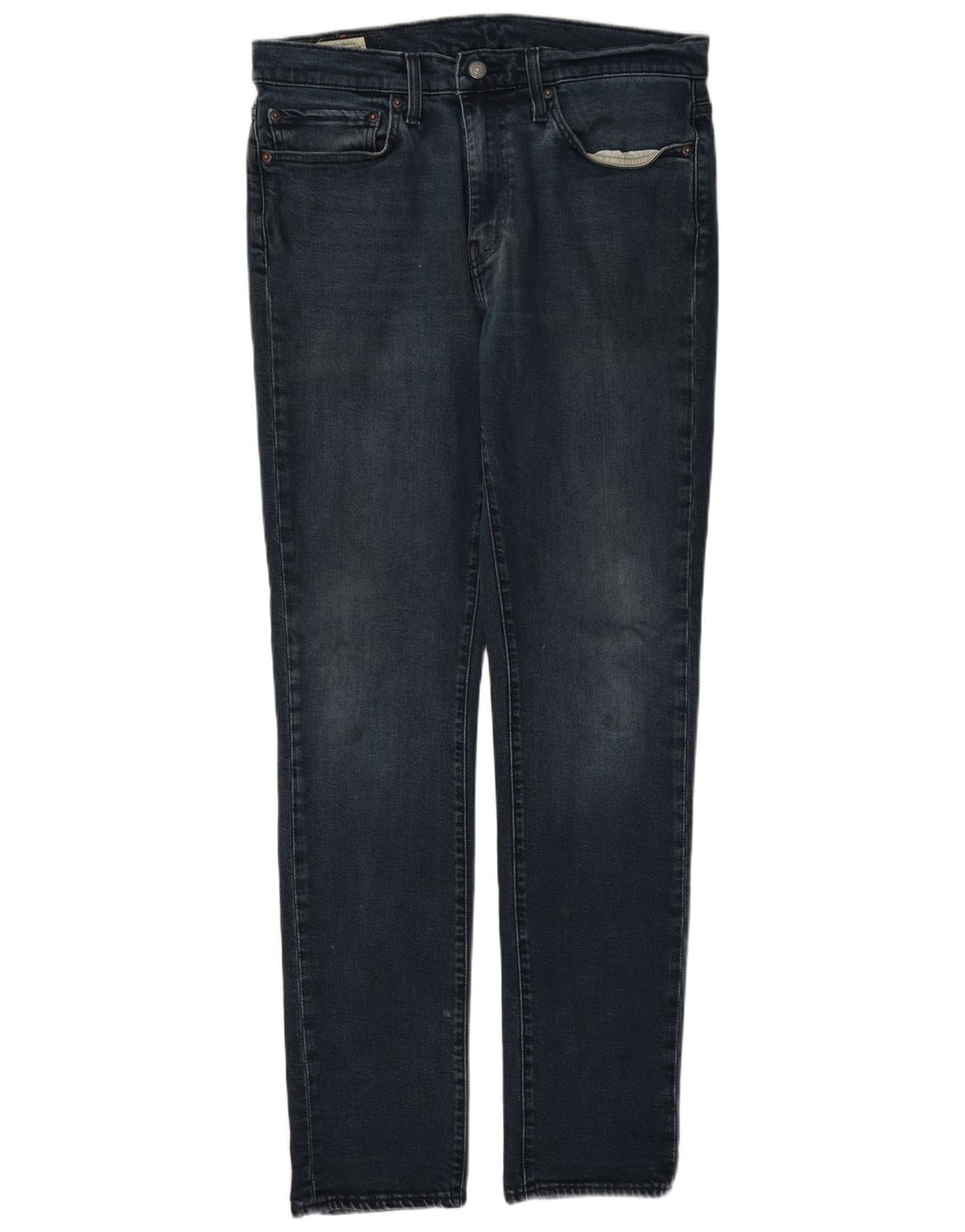 Jeans slim da uomo Levi's W34 L34 cotone blu navy
