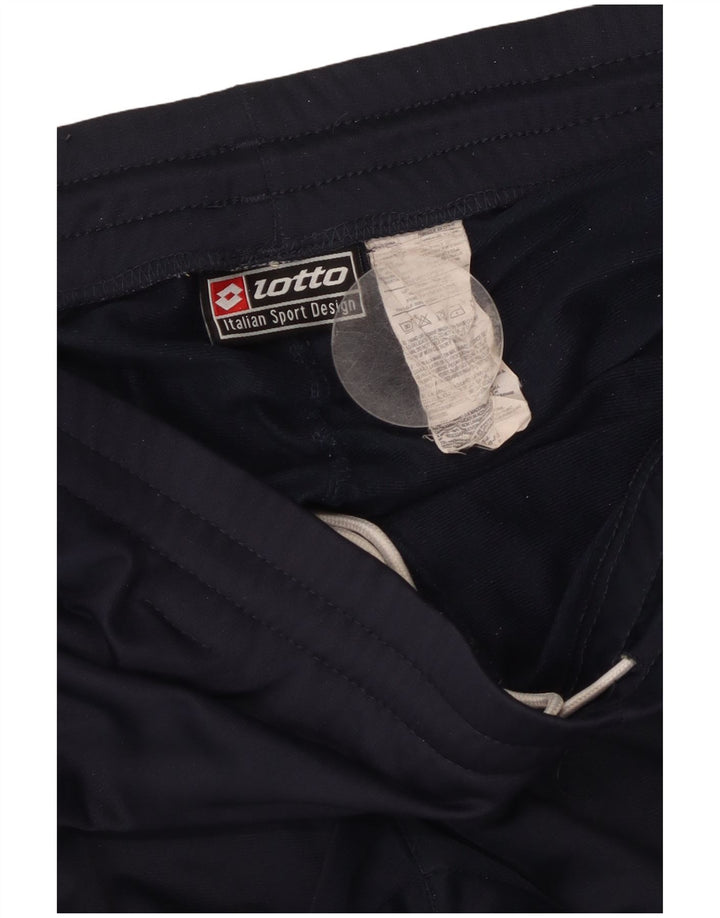 Lotto Pantalon de Survêtement Homme Joggers Large Bleu Marine Polyester