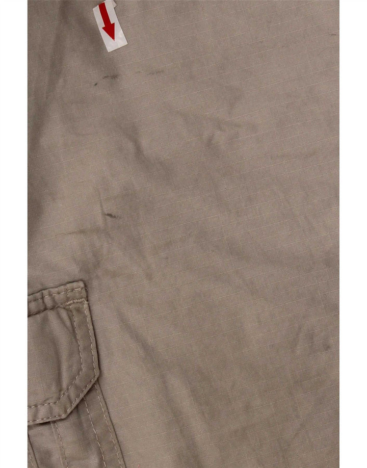 Wrangler Mens Cargo Shorts W44 2XL Grey Cotton