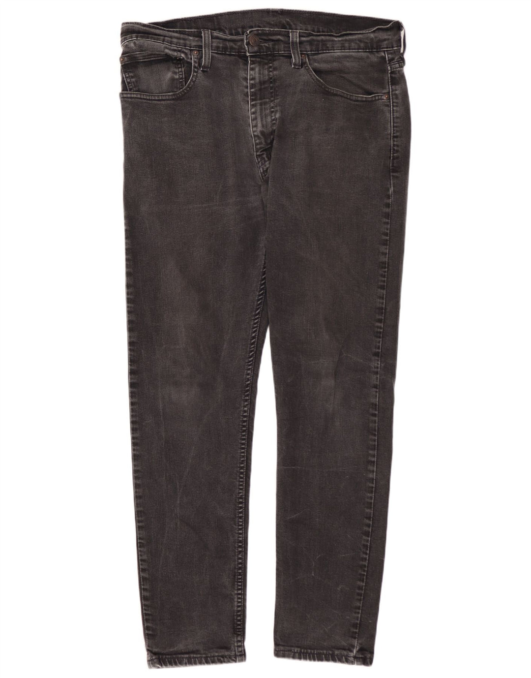 LEVI'S Mens Slim Tapered Jeans W34 L30 Grey Cotton