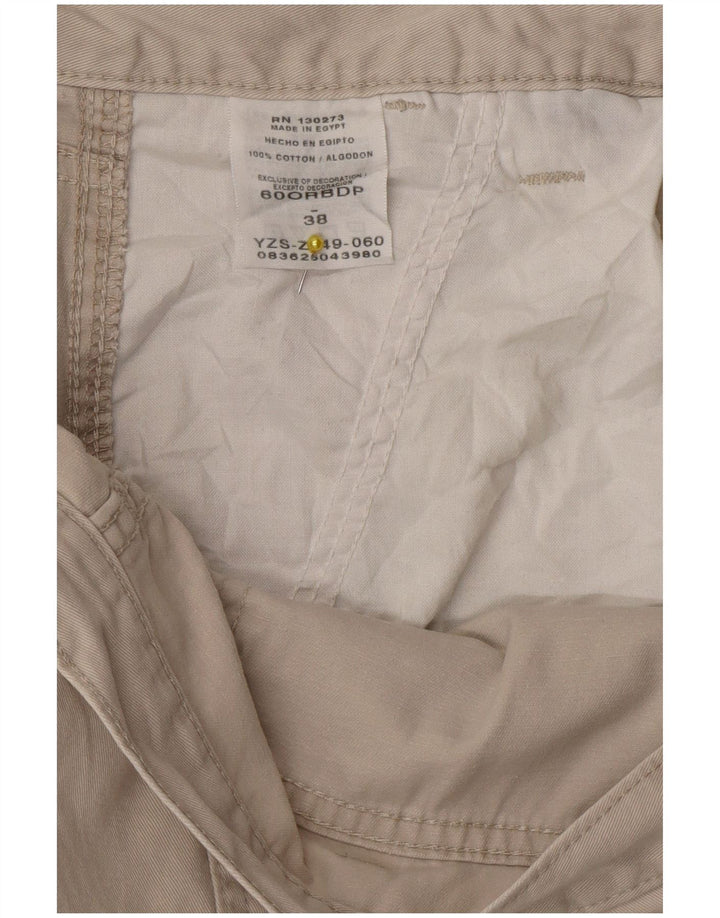 Wrangler Mens Cargo Shorts W38 XL Beige Cotton