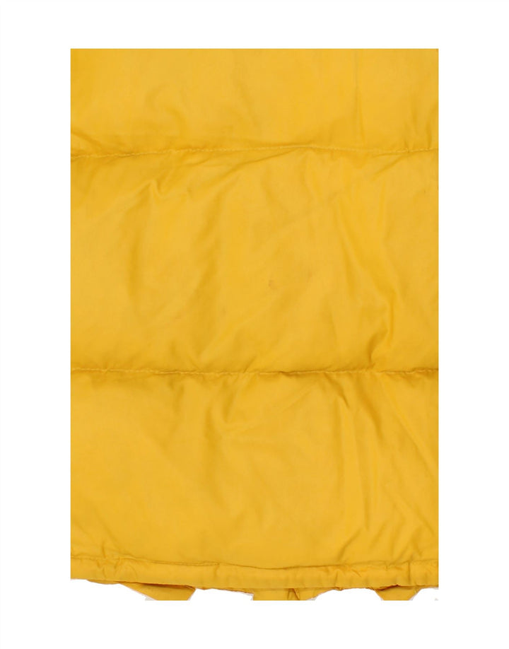 VINTAGE Boys Padded Jacket 14-15 Years Yellow Polyester Vintage Vintage and Second-Hand Vintage from Messina Hembry 