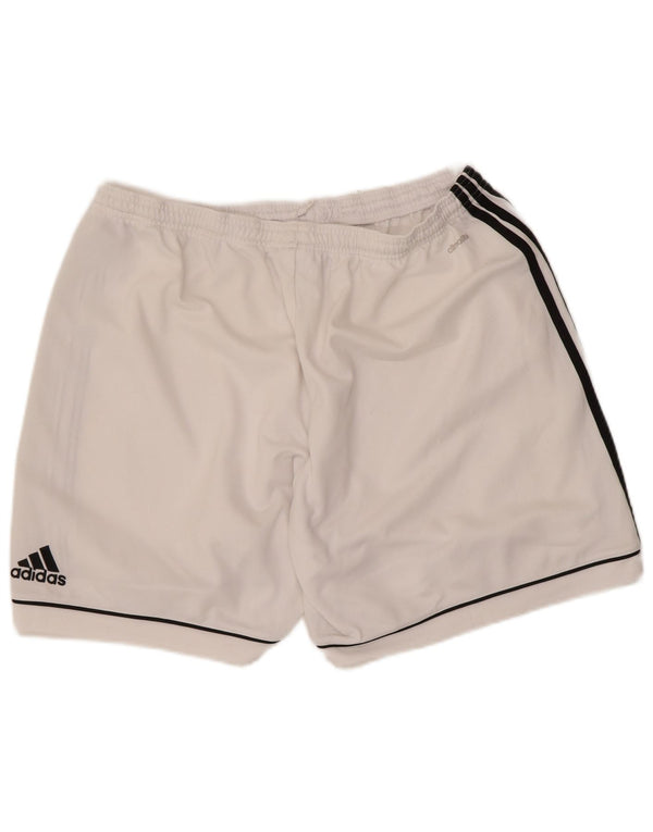 Adidas Mens Climalite sport rövidnadrág XL fehér poliészter