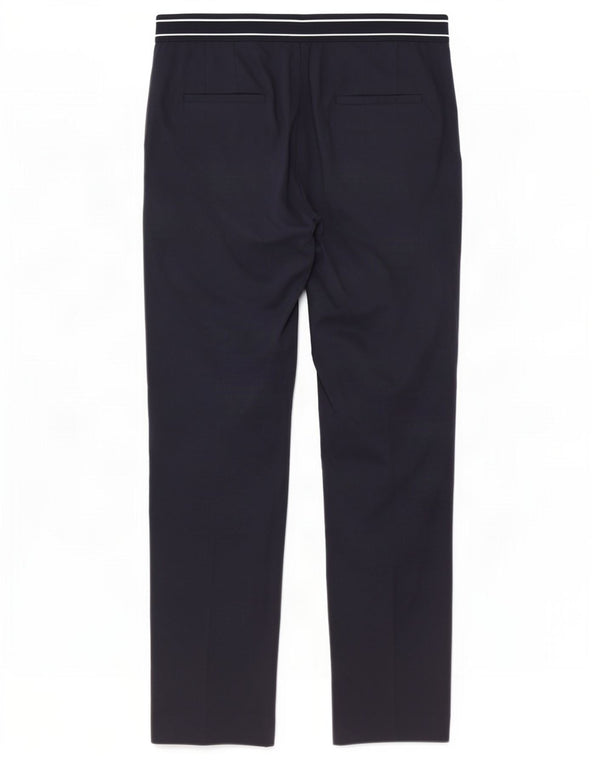 Женские узкие брюки-чиносы Zara, большие W30 L27, темно-синие, хлопковые