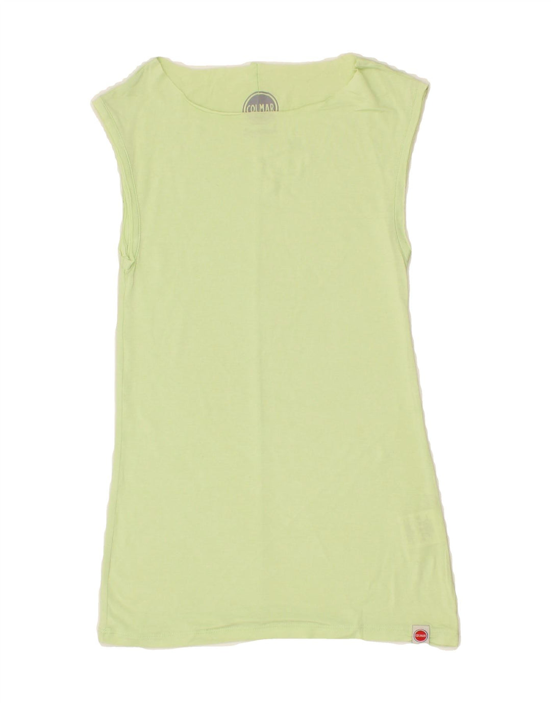 COLMAR Womens Vest Top UK 4 XS Green Viscose Vintage Colmar and Second-Hand Colmar from Messina Hembry 