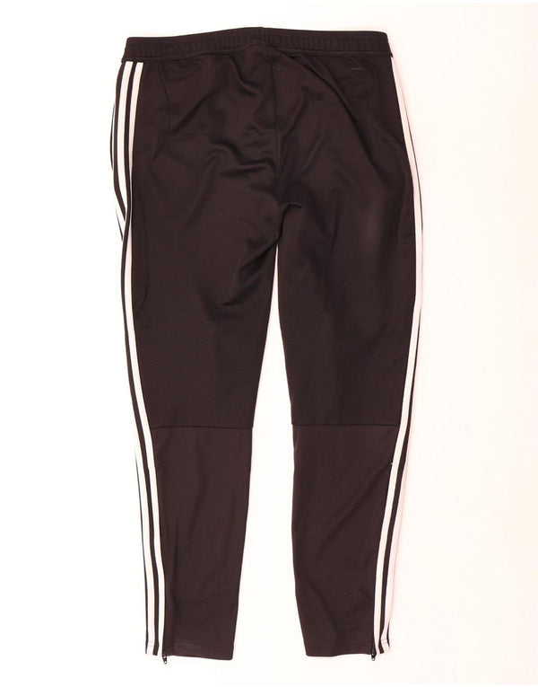 Adidas Pantalon de survêtement Climacool pour femme UK 16/18 Large Noir Polyester