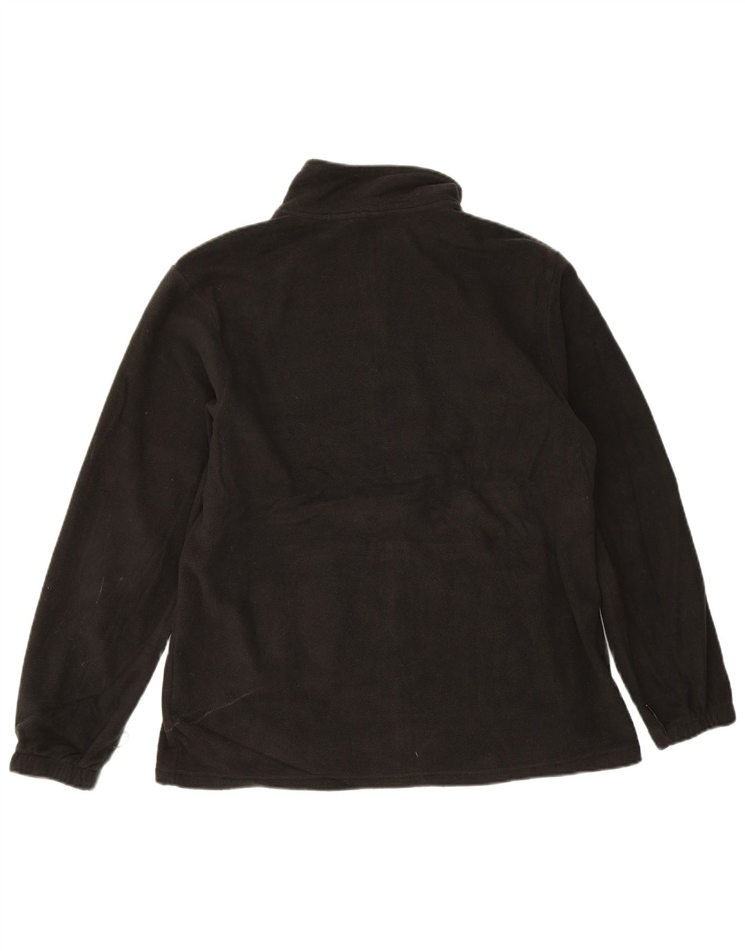 Mountain Warehouse Mens Fleece Jacket UK 38 Medium Black Polyester