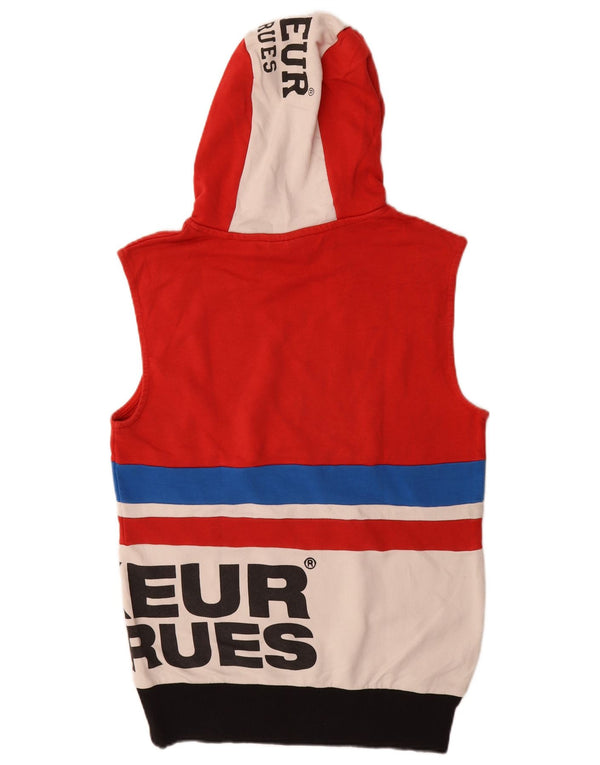 Boxeur Des Rues Kapuzenpullover mit Grafik für Jungen, 13–14 Jahre, XL, Rot, Farbblock