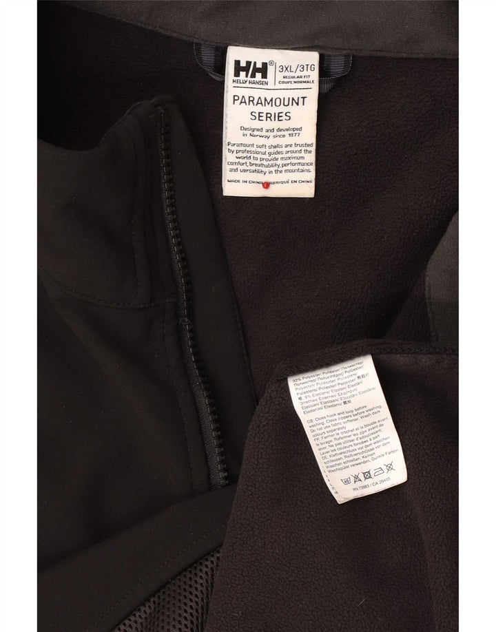 Helly Hansen muška vjetrovka Regular Fit jakna UK 46 3XL crni poliester