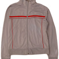 Nike træningsdragt topjakke til kvinder UK 16/18 XL Grå Colourblock Polyester