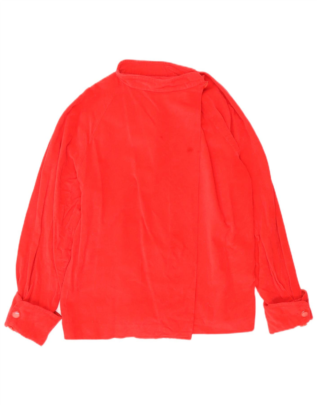 Vintage Womens Shirt Blouse UK 16 Large Red