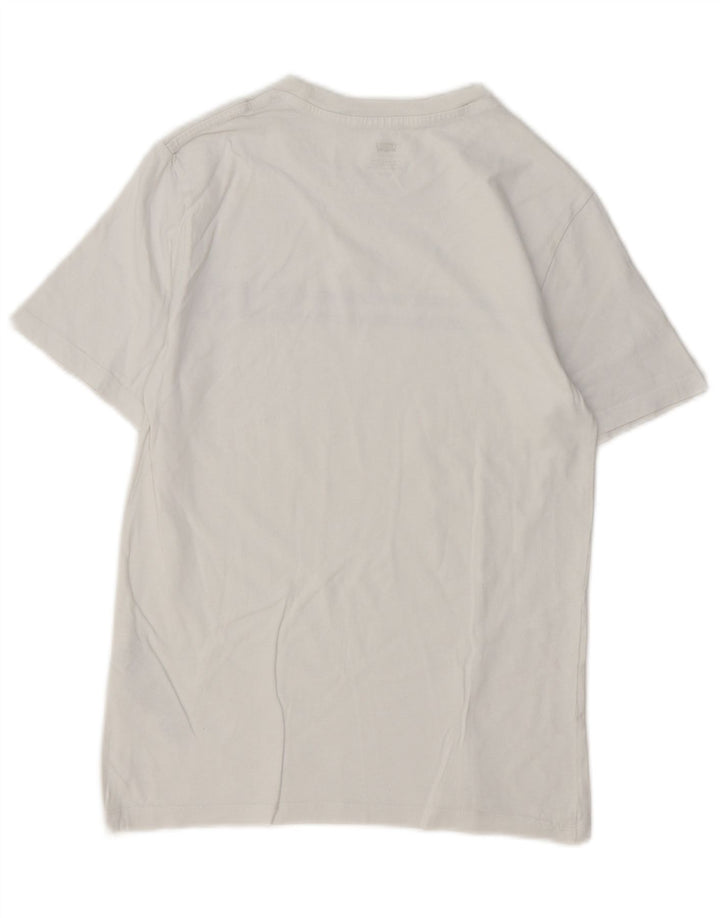 Levi's Mens Graphic T-Shirt Top Small White Cotton