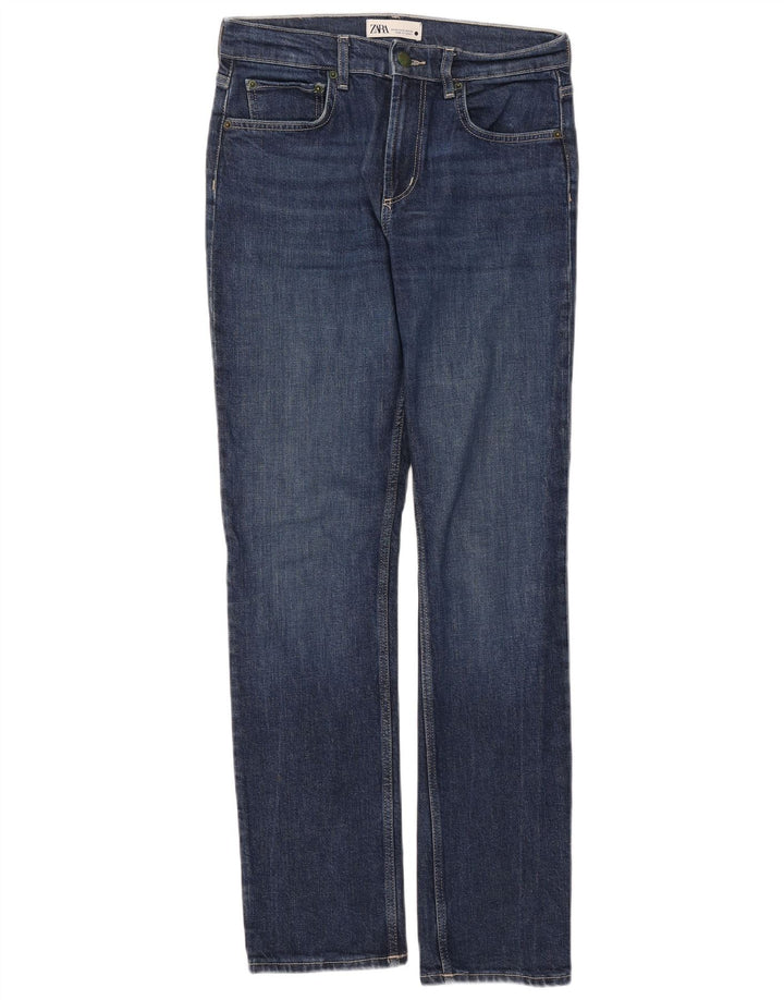 Zara Womens Slim Jeans EU 36 XS W26 L31 Blue