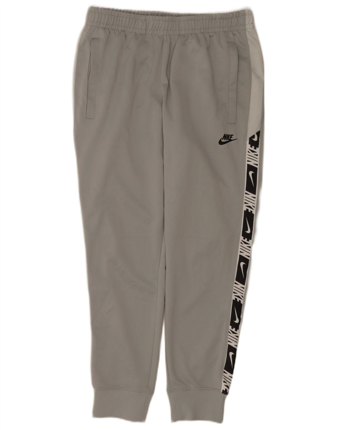 Nike Herren-Trainingshose mit Grafik, mittelgrau, Farbblock