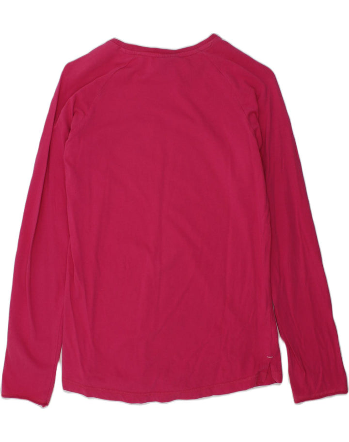 CHAMPION Girls Graphic Top Long Sleeve 13-14 Years XL Pink | Vintage Champion | Thrift | Second-Hand Champion | Used Clothing | Messina Hembry 
