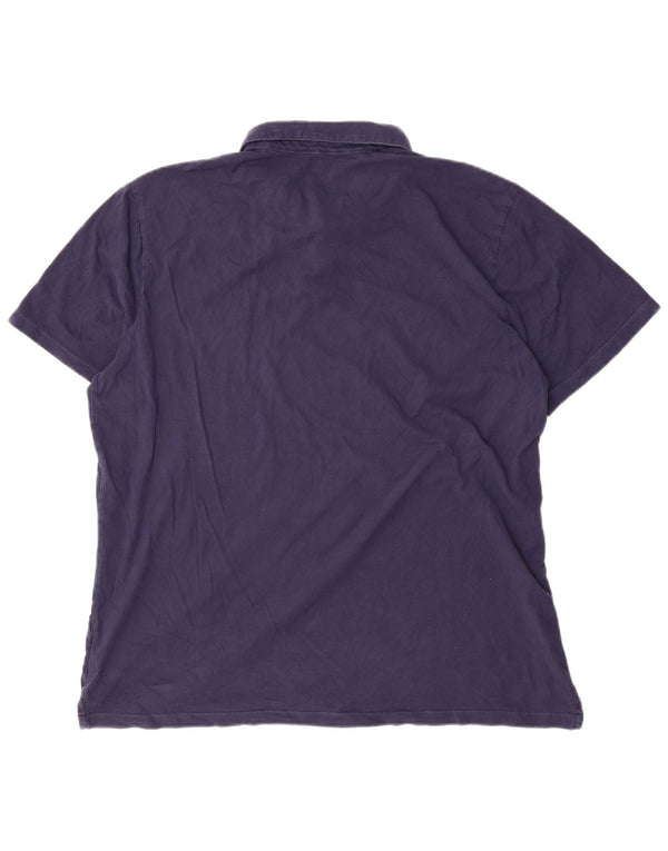 Gap Mens Polo Shirt XL Navy Blue Cotton