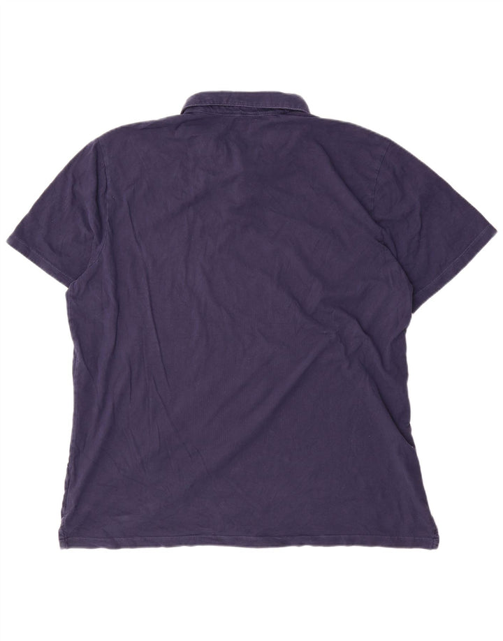 Gap Mens Polo Shirt XL Navy Blue Cotton