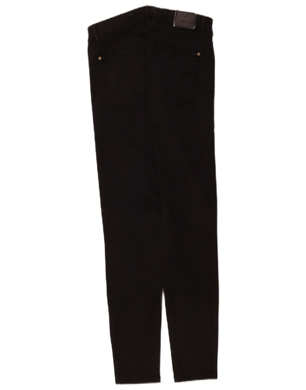 Zara Dame Skinny Jeans EU 36 XS W26 L28 Sort Lyocell