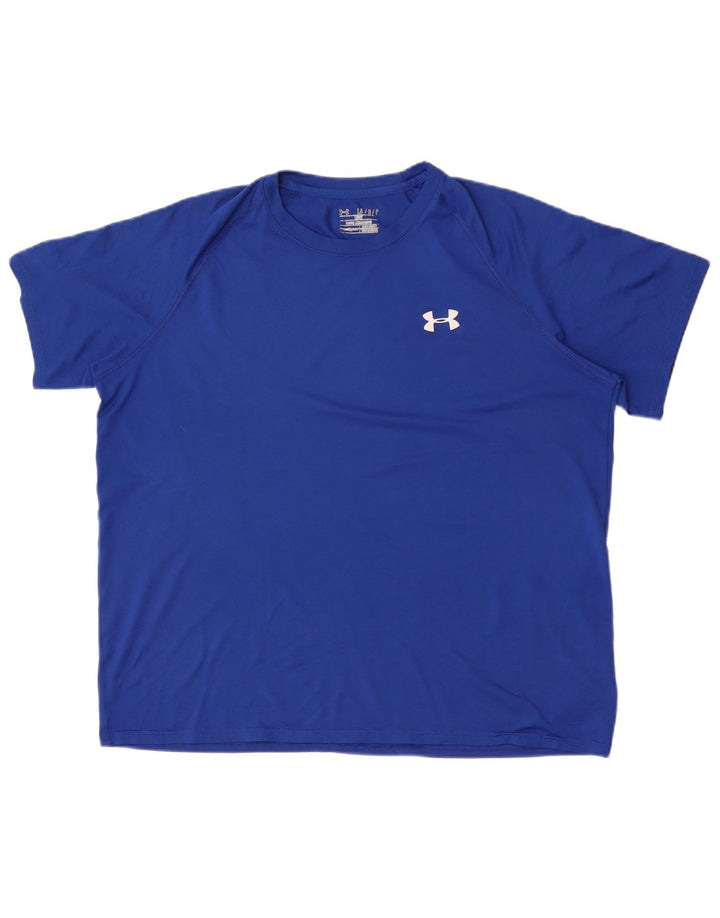 Tricou Under Armour pentru bărbați Top mare poliester albastru