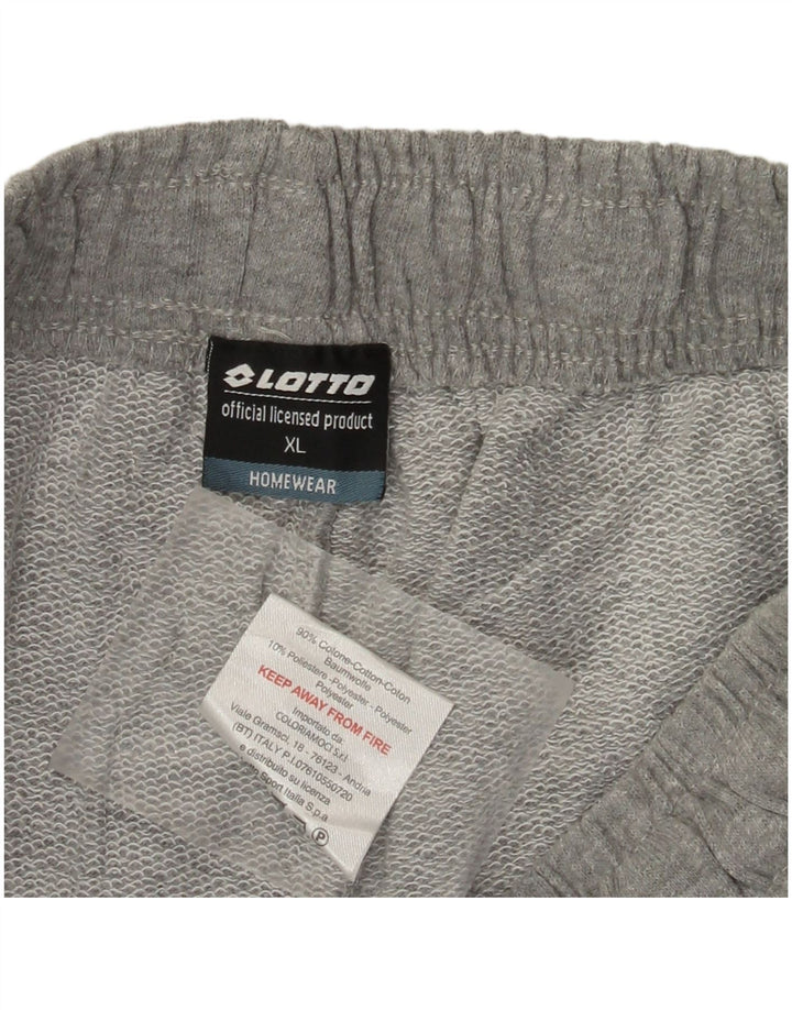 Lotto Mens Sport Shorts XL Grey Cotton
