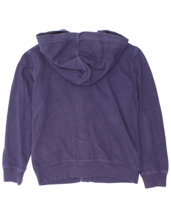 Πουλόβερ Polo Ralph Lauren Boys με φερμουάρ με κουκούλα 6-7 ετών, μπλε βαμβακερό