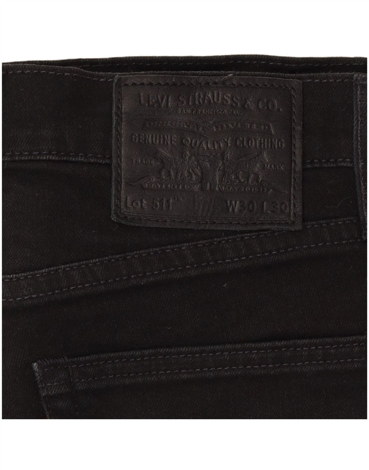 Jeans Levi's Uomo 511 Slim W30 L30 Neri