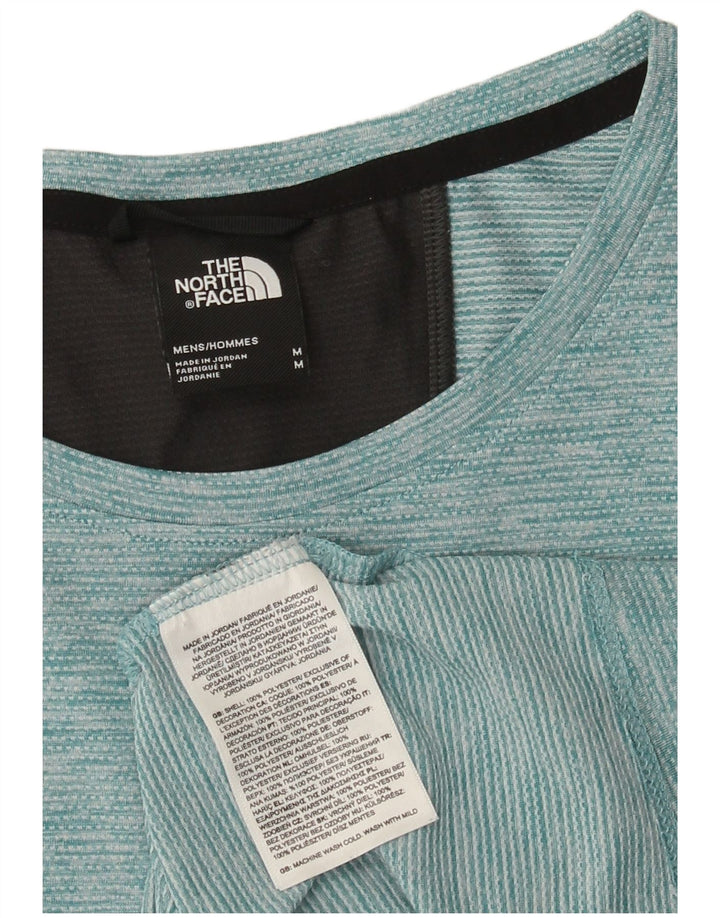 Το ανδρικό γιλέκο North Face Top Medium Turquoise Colourblock Polyester