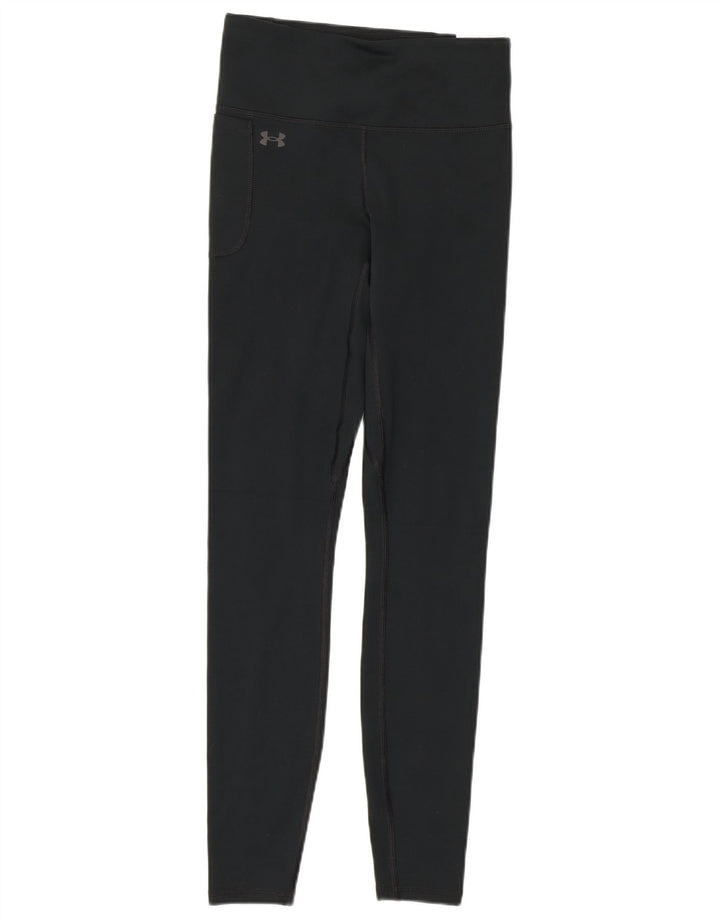 Leggings pentru femei Under Armour UK 8, poliester negru mic