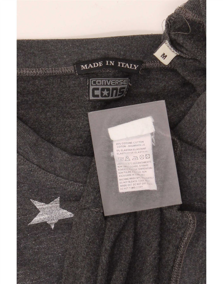 Damska bluza Converse Graphic Jumper UK 12 Medium Grey Flecked