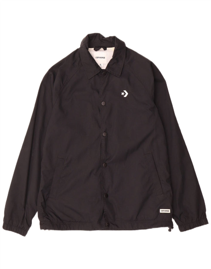 Converse Herren Bomberjacke UK 36 Small Schwarz Polyester