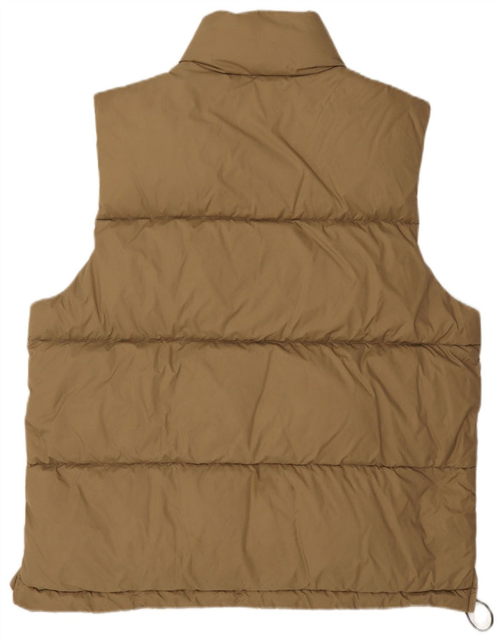 Marc O'Polo Mens Padded Gilet UK 40 Large Brown Polyamide