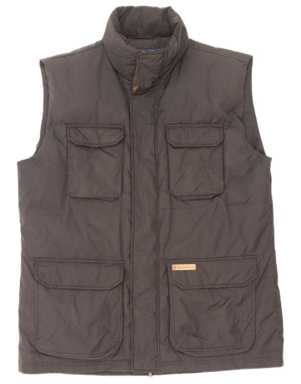 Conte of Florence Mens Padded Gilet UK 44 2XL Grey
