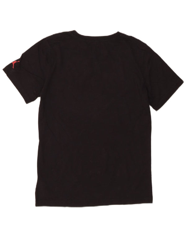 T-shirt grafica Jordan da ragazzo, 13-14 anni, XL, cotone nero