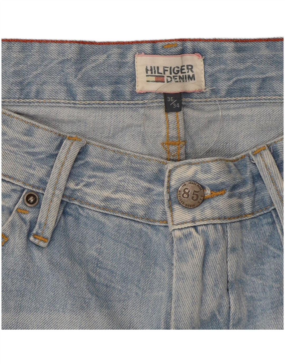 Tommy Hilfiger Mens Denim Shorts W36 Large  Blue