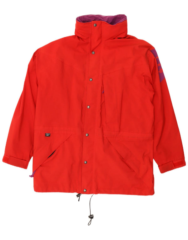 The North Face Herren Gore-Tex Graphic Kapuzen-Regenjacke UK 44 2XL Rot