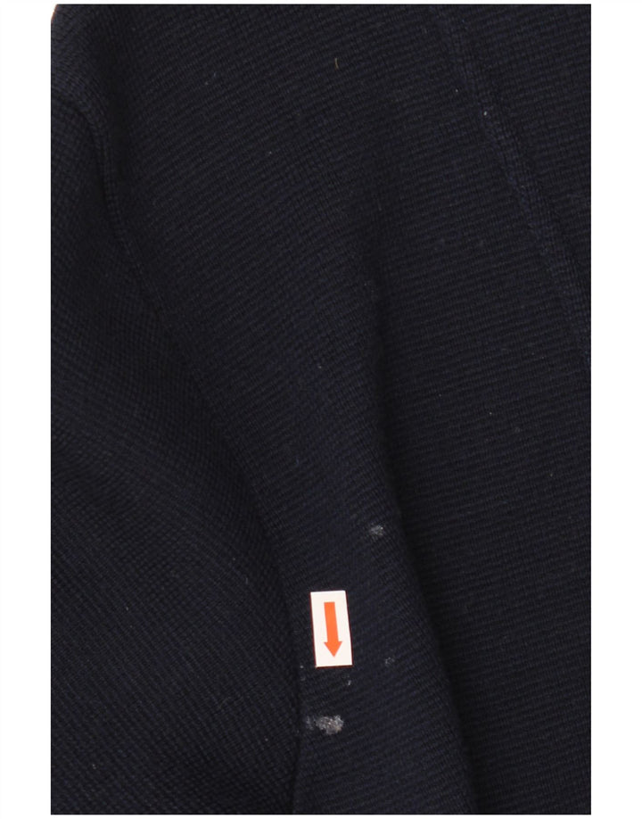 ST. BERNARD Womens 4 Button Blazer Jacket UK 18/20 XL Navy Blue Wool