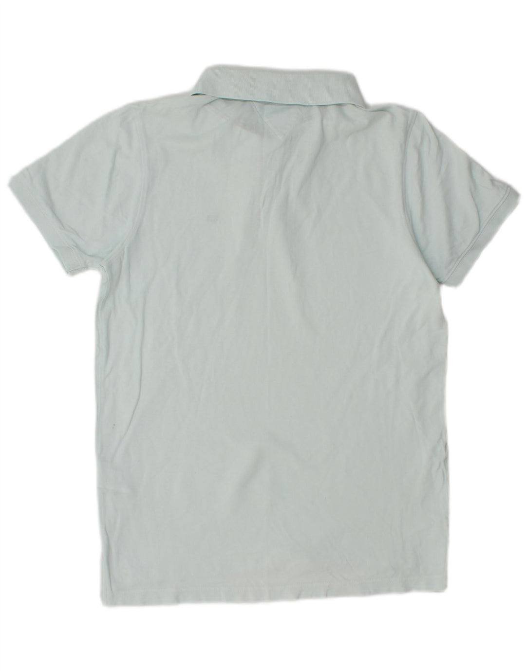 TOMMY HILFIGER Polo da uomo in cotone blu medio