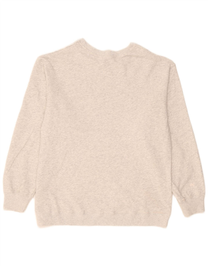 Hollister Mens Graphic Sweatshirt Jumper Small Grey Cotton