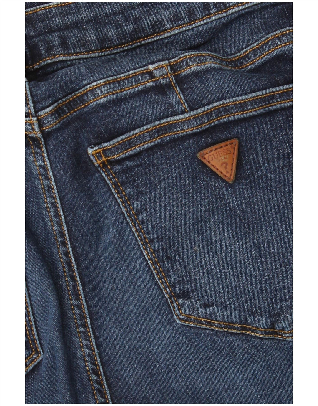 Guess Damen Slim Jeans W26 L26 Marineblau