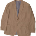 Marks & Spencer Veste blazer à 2 boutons pour homme UK 42 Grand lin beige