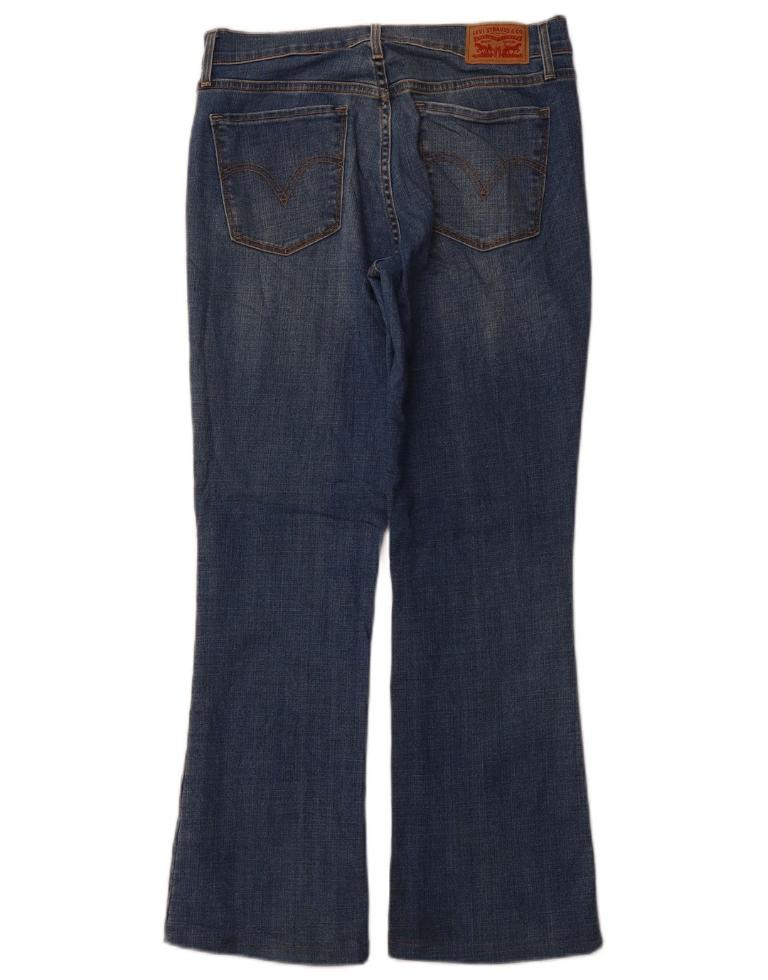 LEVI'S Dame 515 Bootcut Jeans US 6 Medium W32 L28 Blå Bomuld