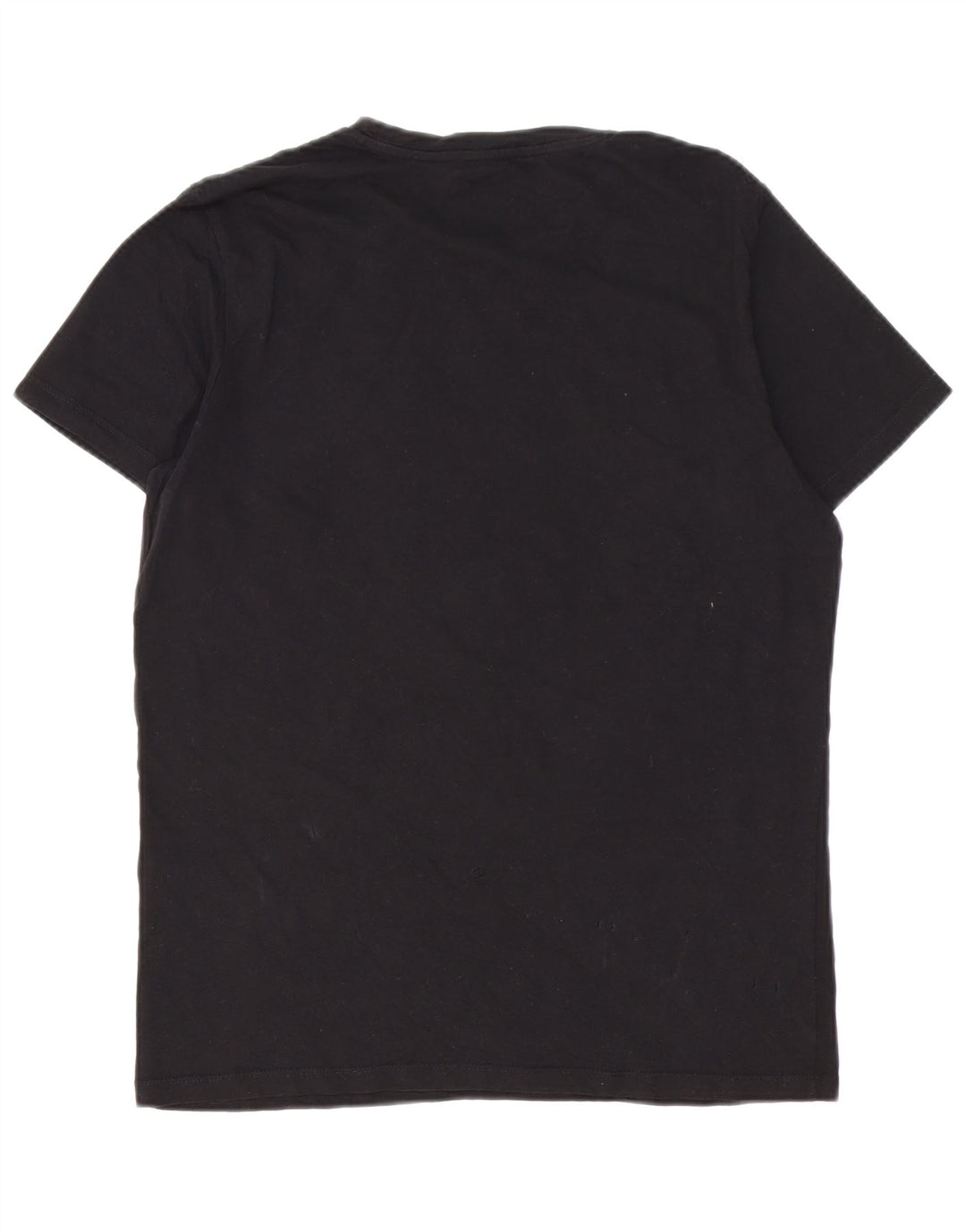 JACK & JONES Mens Core Graphic T-Shirt Top Medium Black Cotton