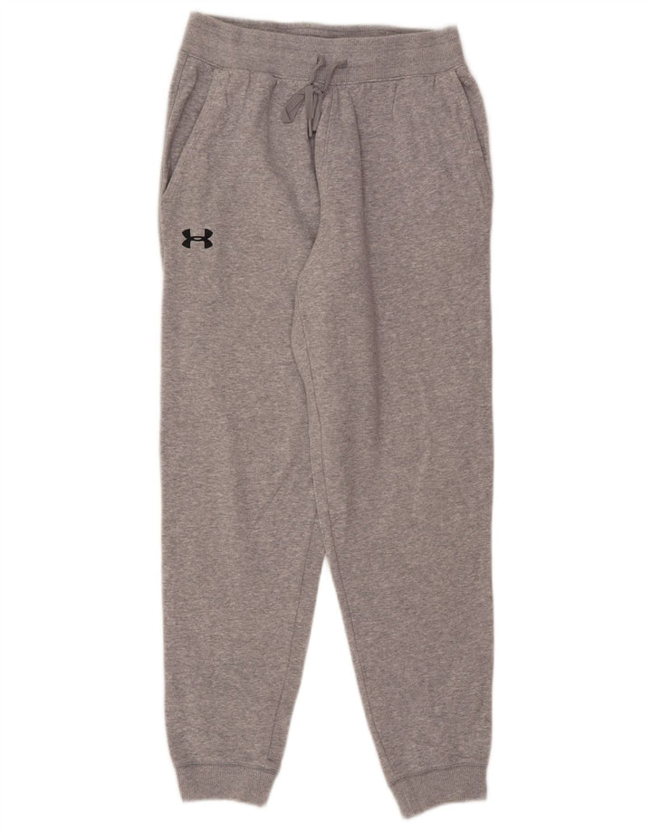 Under Armour Mens Tracksuit Trousers Joggers Medium  Grey Flecked Cotton
