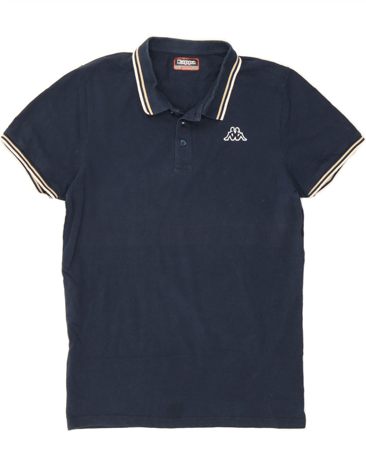 KAPPA Mens Polo Shirt Large Navy Blue Vintage Kappa and Second-Hand Kappa from Messina Hembry 