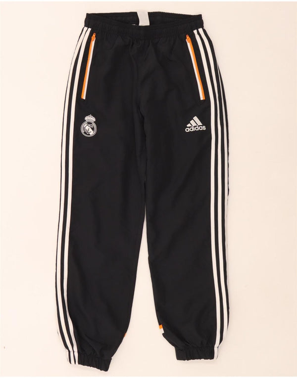 Adidas Pantalon de Survêtement Real Madrid Garçon 15-16 Ans Bleu Marine