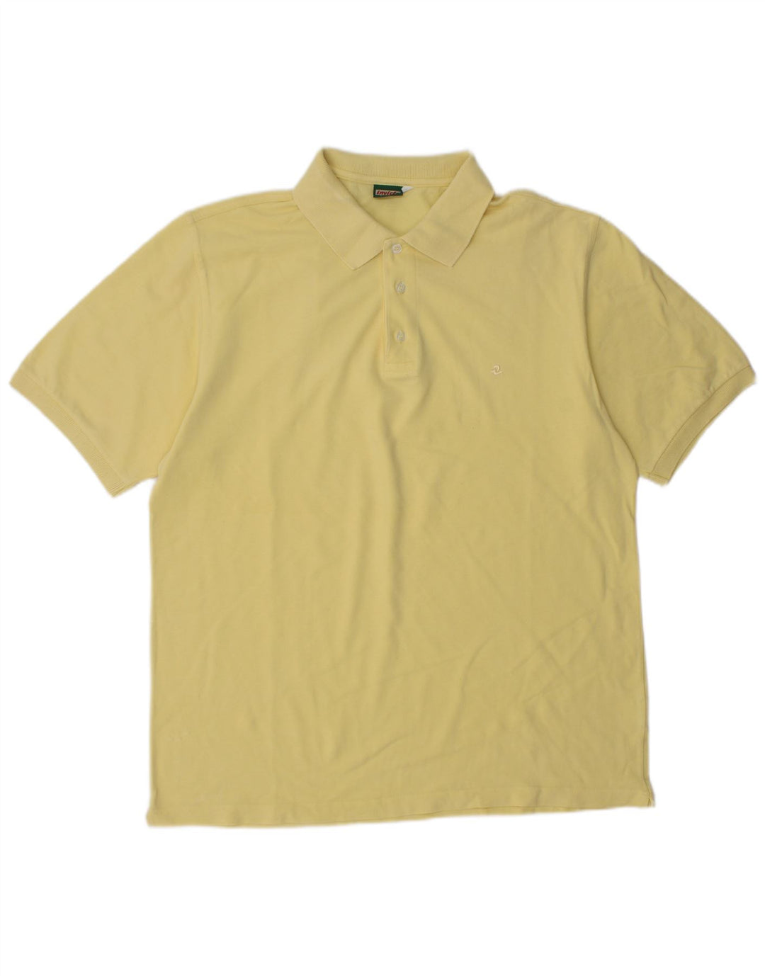 Polo Uomo Invicta Large in Cotone Giallo