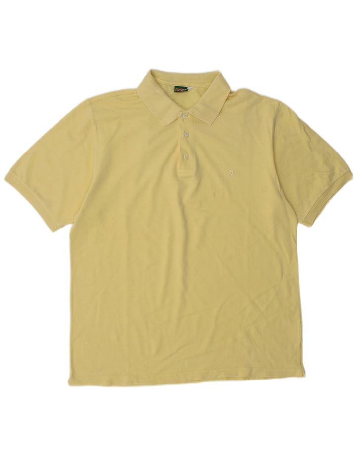 Polo Uomo Invicta Large in Cotone Giallo